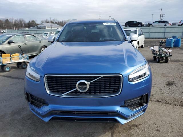 YV4A22PM3K1488132 - 2019 VOLVO XC90 T6 R-DESIGN BLUE photo 5