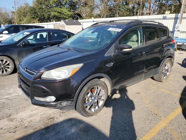 1FMCU0HX6DUA32870 - 2013 FORD ESCAPE SEL BLACK photo 1