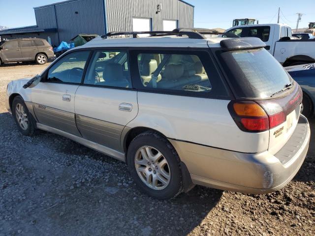 4S3BH686937629006 - 2003 SUBARU LEGACY OUTBACK LIMITED WHITE photo 2