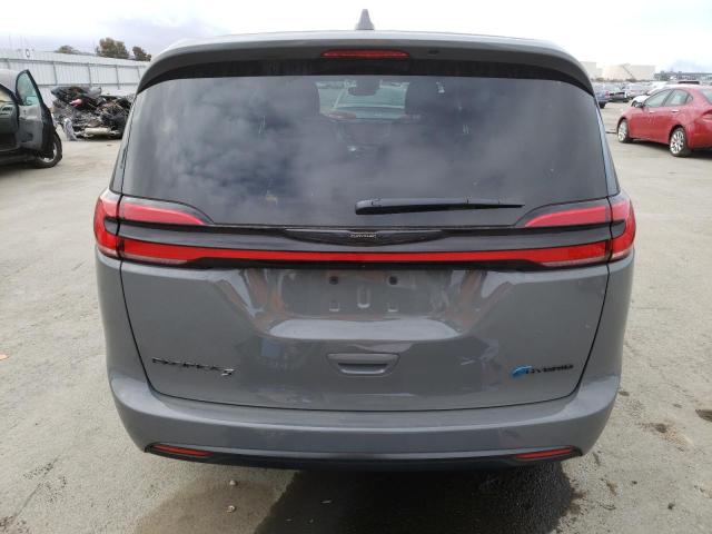 2C4RC1L75NR213844 - 2022 CHRYSLER PACIFICA HYBRID TOURING L GRAY photo 6