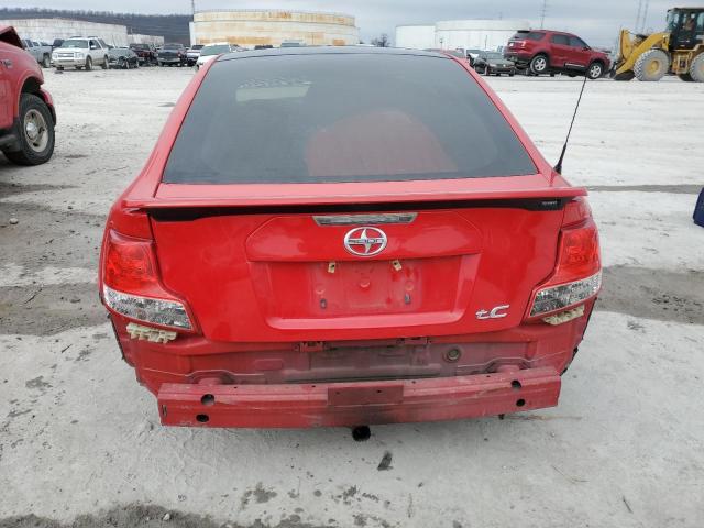 JTKJF5C75D3052357 - 2013 TOYOTA SCION TC RED photo 6