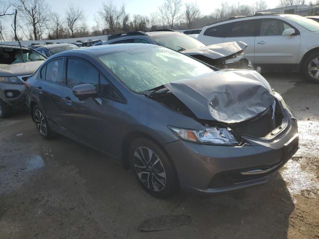 19XFB2F86EE000838 - 2014 HONDA CIVIC EX GRAY photo 4