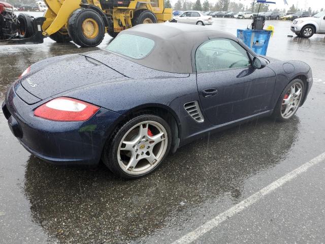 WP0CB29805S730191 - 2005 PORSCHE BOXSTER S BLUE photo 3