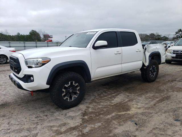 3TMCZ5AN0KM191266 - 2019 TOYOTA TACOMA DOUBLE CAB WHITE photo 1