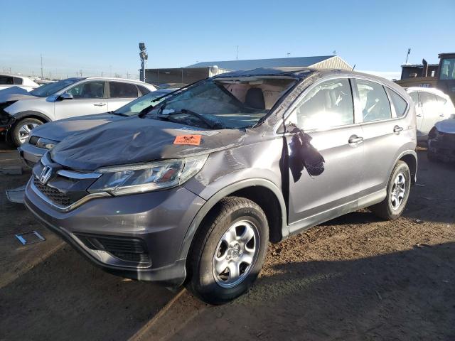 2HKRM4H31GH622962 - 2016 HONDA CR-V LX GRAY photo 1