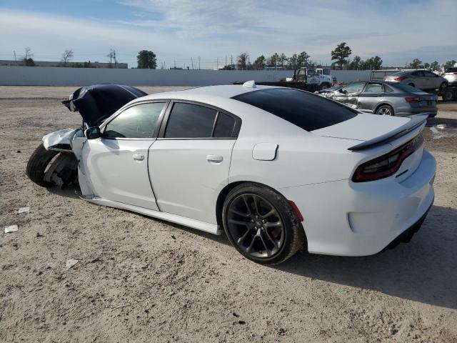 2C3CDXGJ7MH540153 - 2021 DODGE CHARGER SCAT PACK WHITE photo 2
