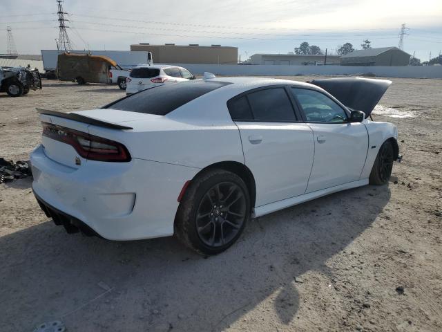 2C3CDXGJ7MH540153 - 2021 DODGE CHARGER SCAT PACK WHITE photo 3