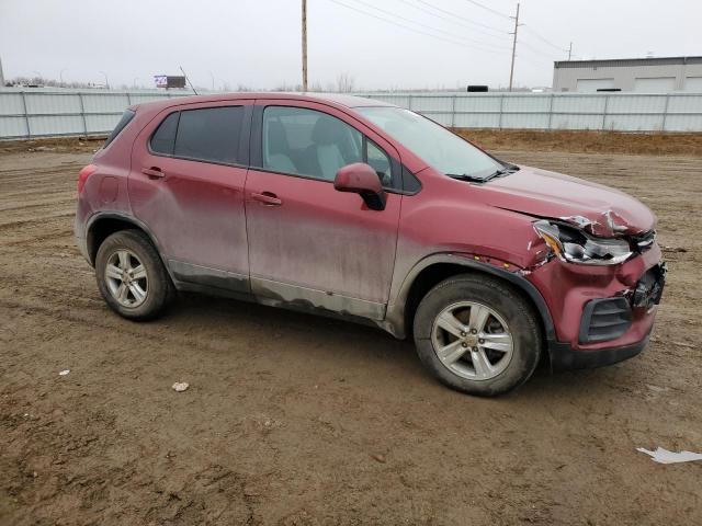 KL7CJNSB0MB309688 - 2021 CHEVROLET TRAX LS MAROON photo 4