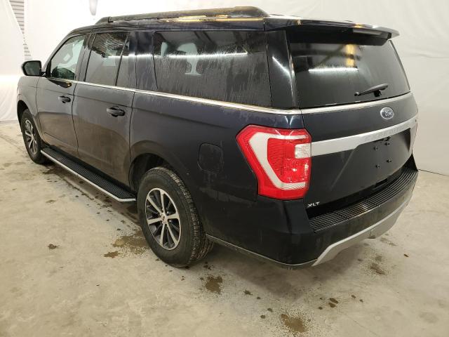 1FMJK1JT5MEA27003 - 2021 FORD EXPEDITION MAX XLT BLUE photo 2