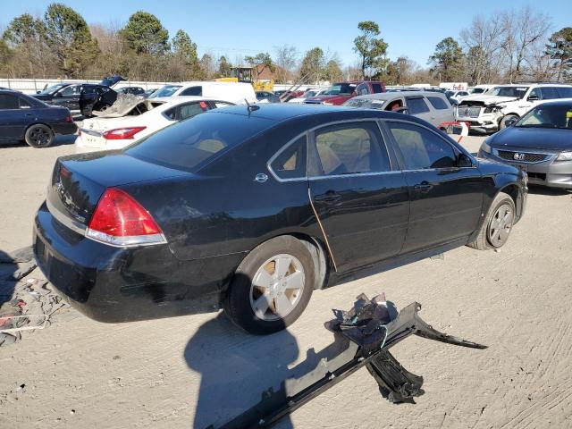 2G1WT57K191283427 - 2009 CHEVROLET IMPALA 1LT BLACK photo 3