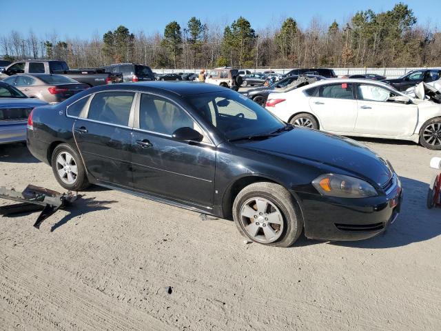 2G1WT57K191283427 - 2009 CHEVROLET IMPALA 1LT BLACK photo 4