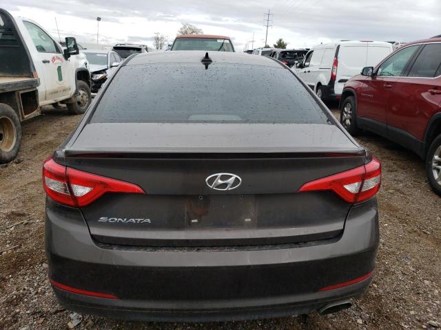 5NPE24AF7GH342570 - 2016 HYUNDAI SONATA SE GREEN photo 6