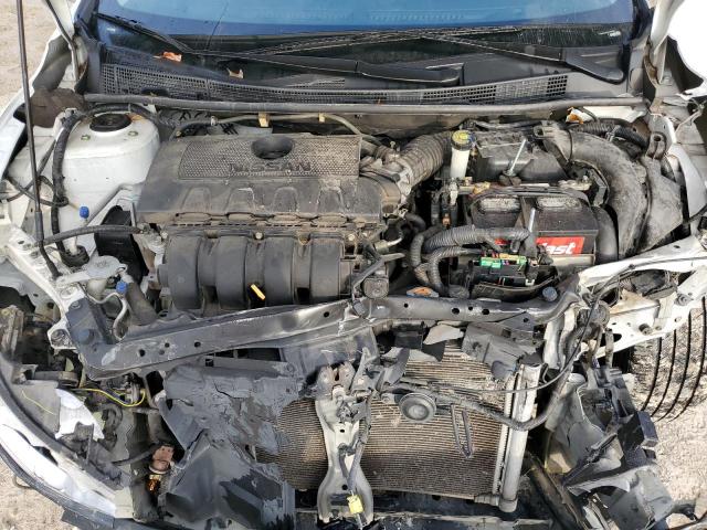 3N1AB7AP4HY332045 - 2017 NISSAN SENTRA S WHITE photo 11