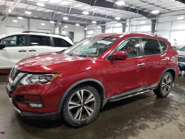 JN8AT2MV8HW284665 - 2017 NISSAN ROGUE S RED photo 1