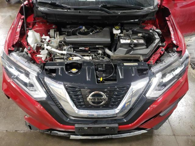 JN8AT2MV8HW284665 - 2017 NISSAN ROGUE S RED photo 11