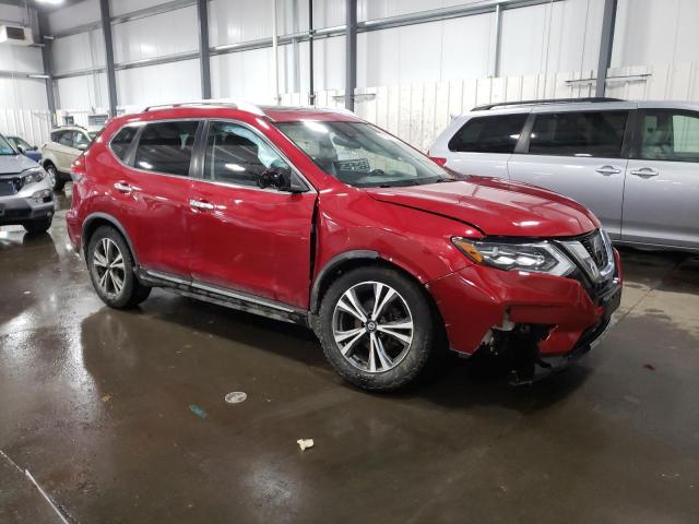 JN8AT2MV8HW284665 - 2017 NISSAN ROGUE S RED photo 4