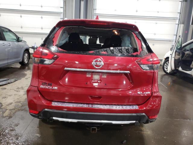 JN8AT2MV8HW284665 - 2017 NISSAN ROGUE S RED photo 6