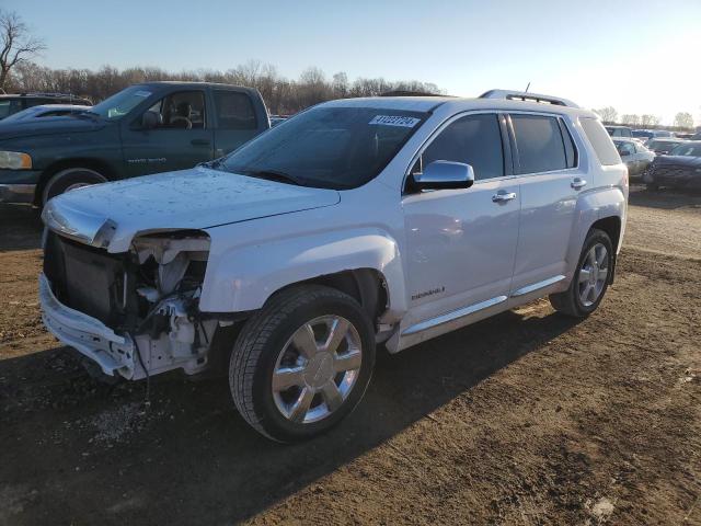 2GKFLZE36D6240860 - 2013 GMC TERRAIN DENALI WHITE photo 1