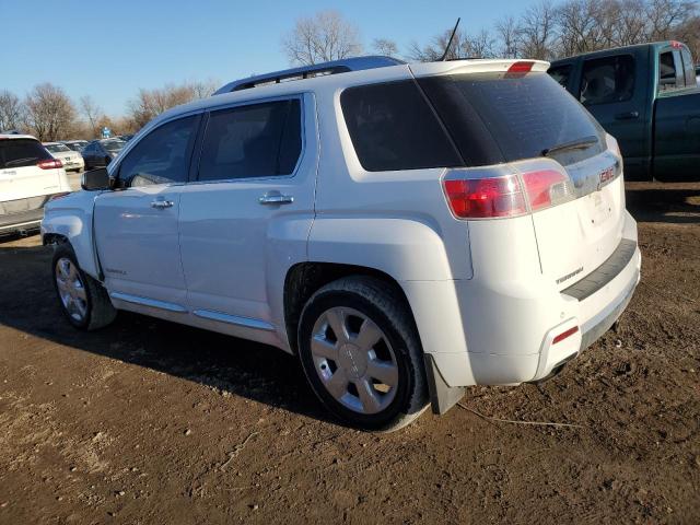 2GKFLZE36D6240860 - 2013 GMC TERRAIN DENALI WHITE photo 2