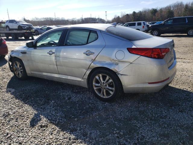 5XXGM4A79DG184199 - 2013 KIA OPTIMA LX SILVER photo 2