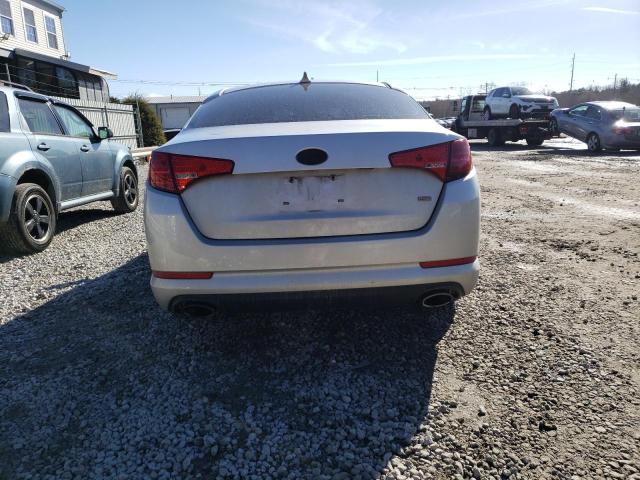 5XXGM4A79DG184199 - 2013 KIA OPTIMA LX SILVER photo 6