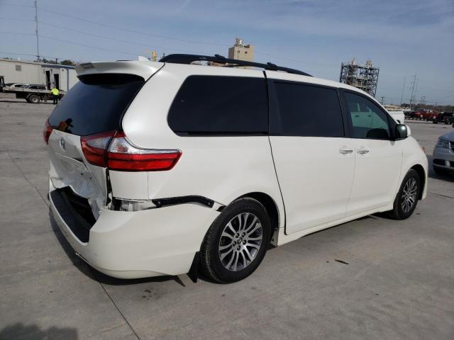 5TDYZ3DC0KS979145 - 2019 TOYOTA SIENNA XLE WHITE photo 3