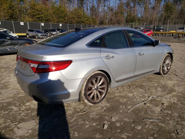 KMHFH4JG0CA151551 - 2012 HYUNDAI AZERA GLS SILVER photo 3