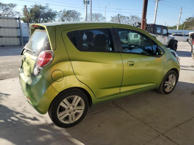 KL8CD6S9XEC417933 - 2014 CHEVROLET SPARK 1LT GREEN photo 3