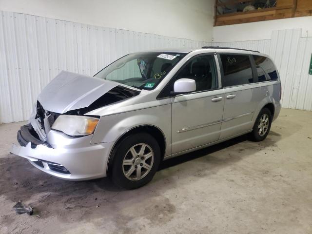 2C4RC1BG5CR126105 - 2012 CHRYSLER TOWN & COU TOURING ვერცხლისფერი ფოტო 1