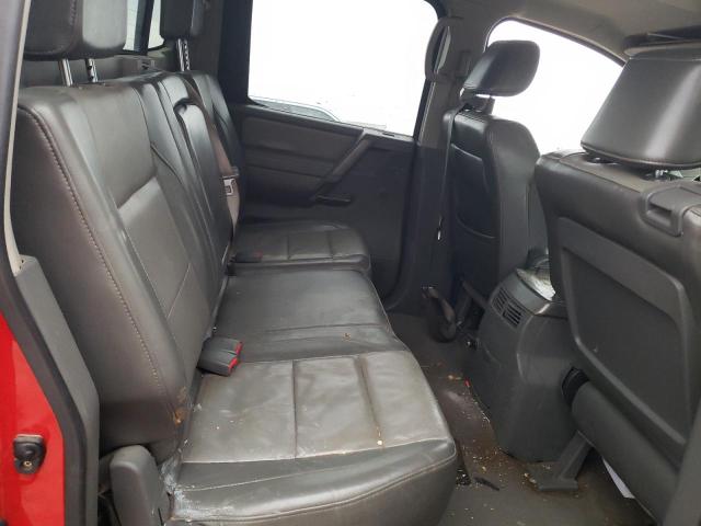 1N6BA07B36N558205 - 2006 NISSAN TITAN XE RED photo 10