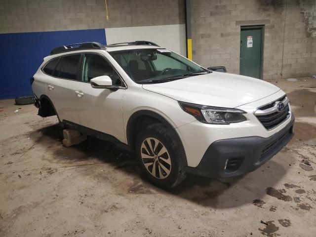 4S4BTAFC8M3176043 - 2021 SUBARU OUTBACK PREMIUM WHITE photo 4