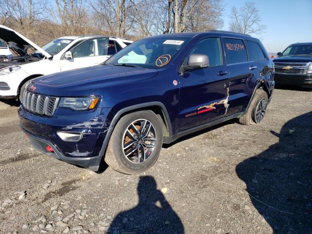 1C4RJFLG3JC144657 - 2018 JEEP GRAND CHER TRAILHAWK BLUE photo 1