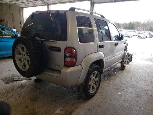 1J4GK58K86W127364 - 2006 JEEP LIBERTY LIMITED SILVER photo 3