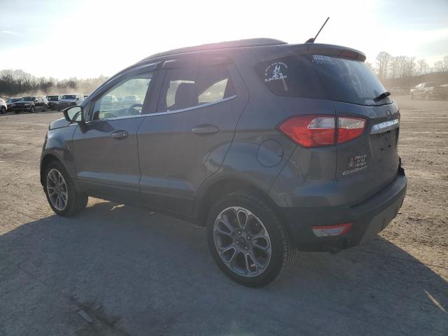 MAJ6S3KL6KC281905 - 2019 FORD ECOSPORT TITANIUM GRAY photo 2