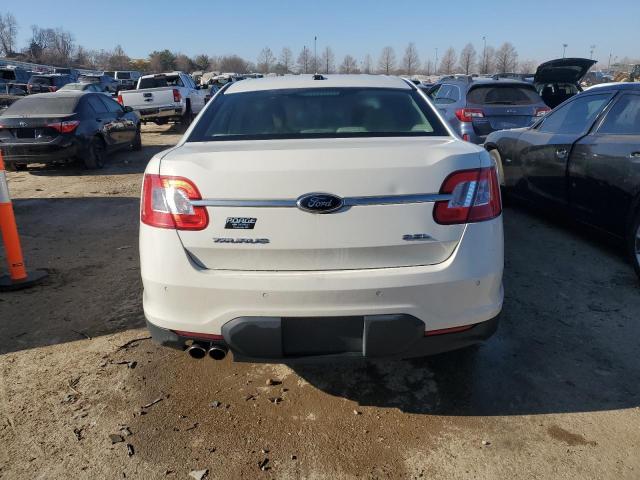 1FAHP2EWXAG102315 - 2010 FORD TAURUS SEL WHITE photo 6