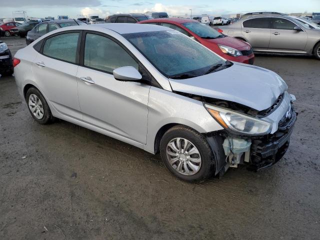 KMHCT4AE1HU340179 - 2017 HYUNDAI ACCENT SE SILVER photo 4