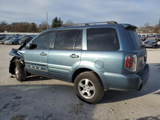 5FNYF18338B009911 - 2008 HONDA PILOT SE BLUE photo 2