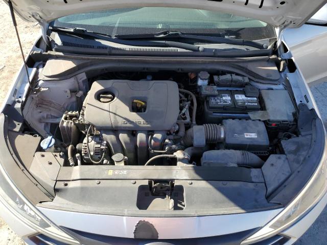 5NPD74LF0KH453075 - 2019 HYUNDAI ELANTRA SE SILVER photo 11