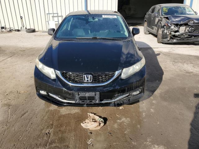 2HGFB2F96DH508448 - 2013 HONDA CIVIC EXL შავი ფოტო 5