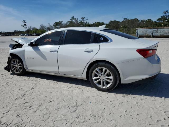 1G1ZD5ST4JF142813 - 2018 CHEVROLET MALIBU LT WHITE photo 2