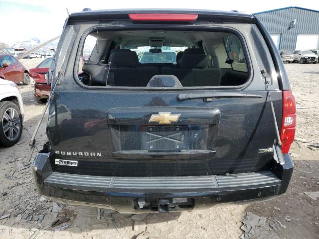 1GNFK16338J187193 - 2008 CHEVROLET SUBURBAN K1500 LS BLACK photo 6