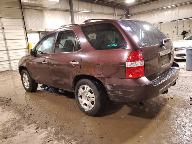 2HNYD18481H511435 - 2001 ACURA MDX BURGUNDY photo 2