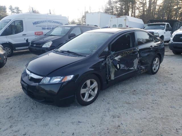 2HGFA1F60BH548136 - 2011 HONDA CIVIC LX-S Սև լուսանկար 1