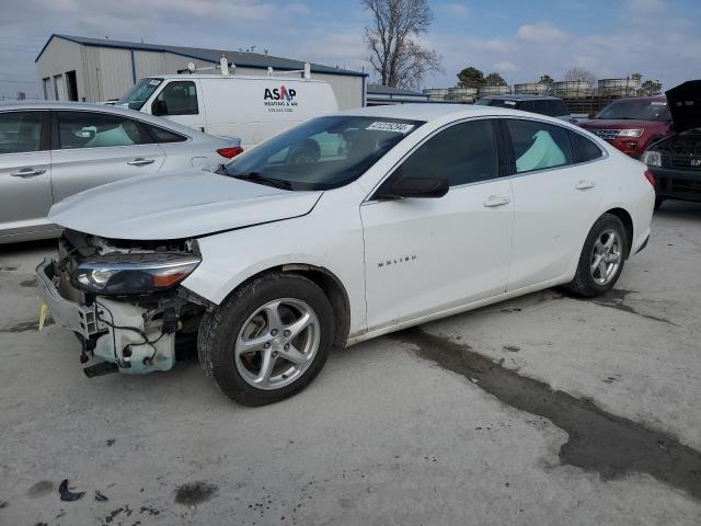 1G1ZB5ST9HF146310 - 2017 CHEVROLET MALIBU LS WHITE photo 1