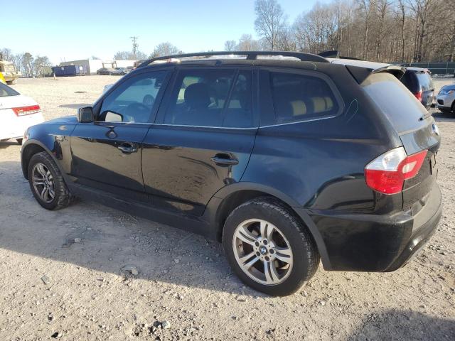 WBXPA93456WG79323 - 2006 BMW X3 3.0I BLACK photo 2