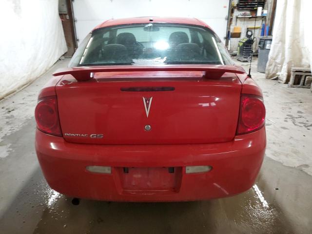 1G2AL15F277220065 - 2007 PONTIAC G5 RED photo 6