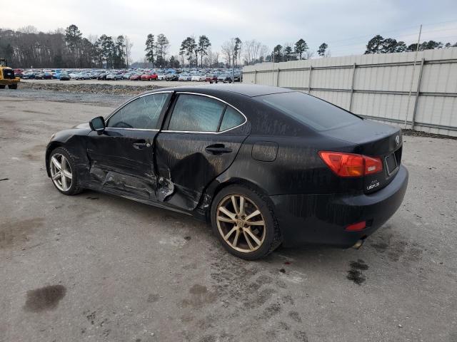 JTHBK262562003009 - 2006 LEXUS IS 250 BLACK photo 2