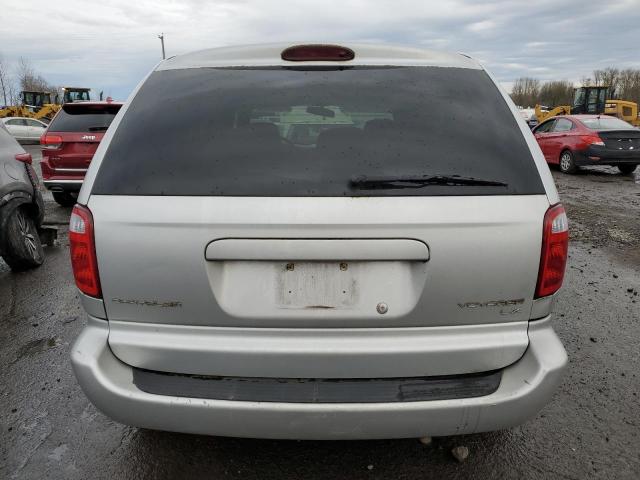 1C4GJ45382B674829 - 2002 CHRYSLER VOYAGER LX SILVER photo 6