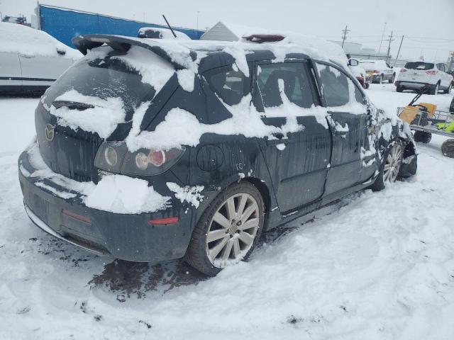 JM1BK34LX81116336 - 2008 MAZDA SPEED 3 BLACK photo 3