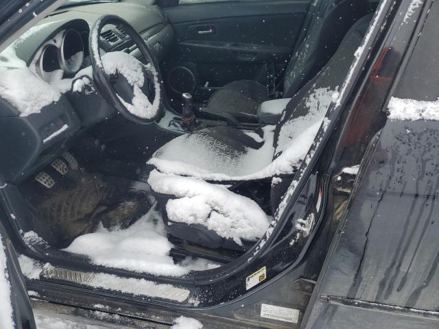 JM1BK34LX81116336 - 2008 MAZDA SPEED 3 BLACK photo 7